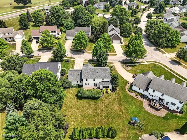 4020 Bishops Gate Cir, Stow, OH 44224 - aerial perspective of suburban area