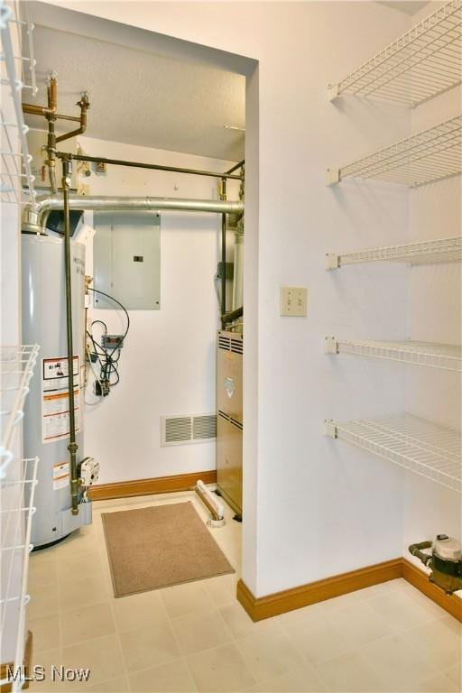 106 N Aspen Ct Unit 4, Warren, OH 44484 - bathroom with gas water heater and electric panel