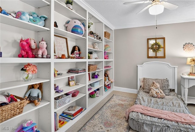 335 N Union Ave, Salem, OH 44460 - bedroom featuring wood finished floors and a ceiling fan