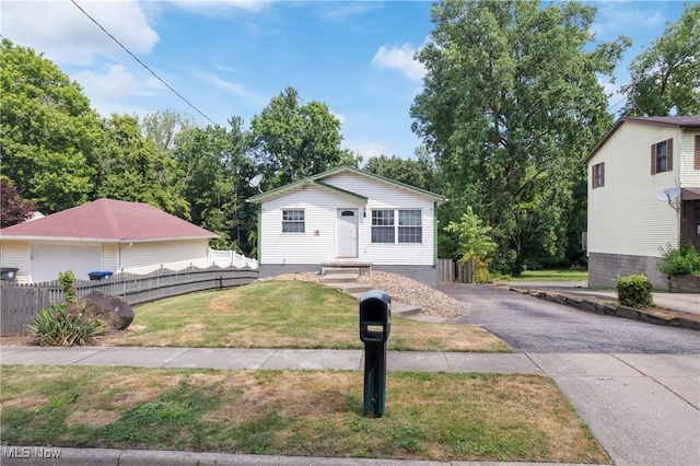 1241 Sparhawk Ave, Akron, OH 44305 - view of front of property with a garage