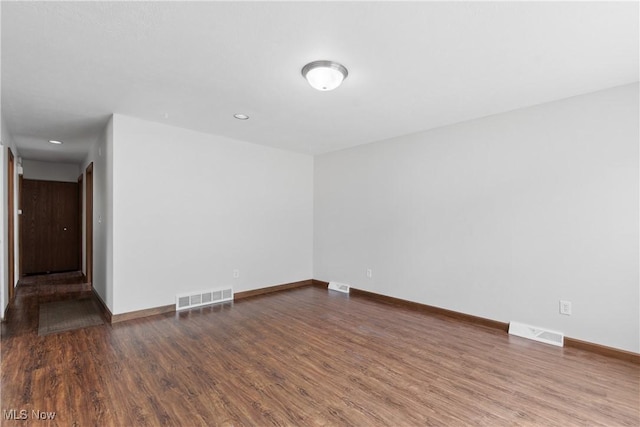 1241 Sparhawk Ave, Akron, OH 44305 - spare room featuring wood finished floors and recessed lighting