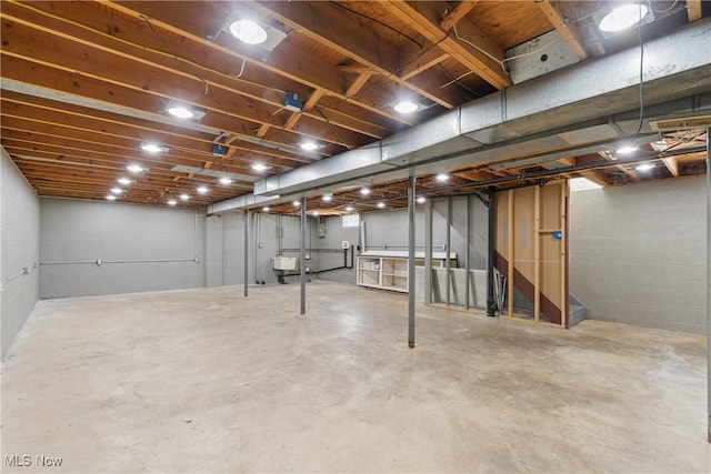 1241 Sparhawk Ave, Akron, OH 44305 - view of unfinished basement