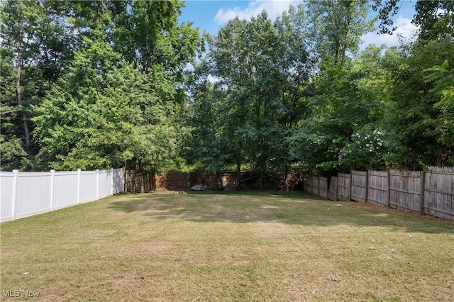 1241 Sparhawk Ave, Akron, OH 44305 - view of fenced backyard