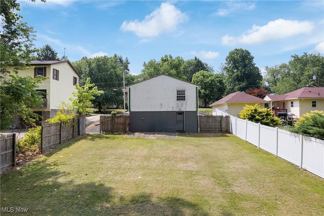 1241 Sparhawk Ave, Akron, OH 44305 - view of fenced backyard