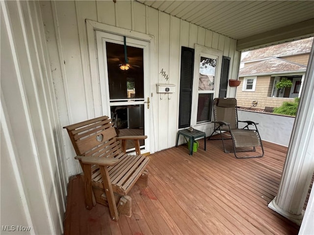 444 5th St NW, New Philadelphia, OH 44663 - view of wooden porch