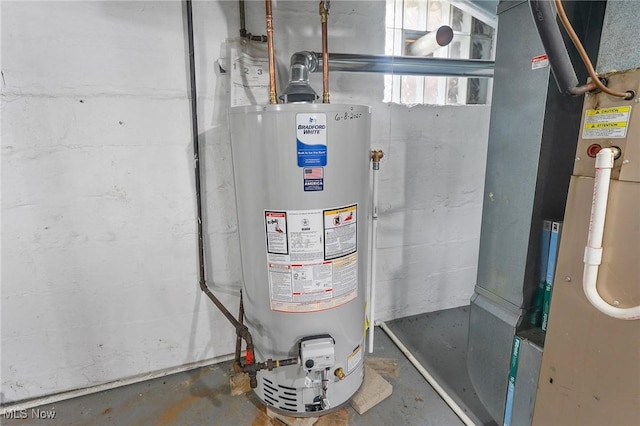2045 Overland Ave NE, Warren, OH 44483 - utilities with gas water heater and heating unit