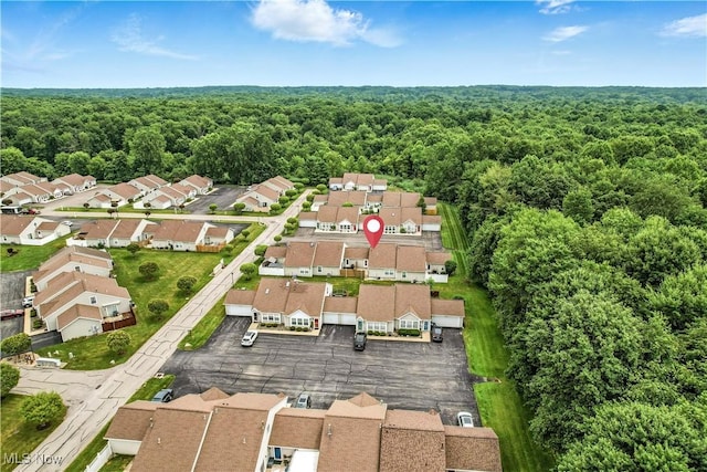 3310 Trappers Trl Unit C, Cortland, OH 44410 - aerial view of property's location featuring nearby suburban area