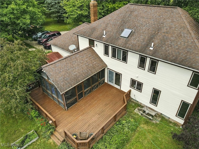 19070 Ridgeview Trl, Chagrin Falls, OH 44023 - aerial view of property and surrounding area