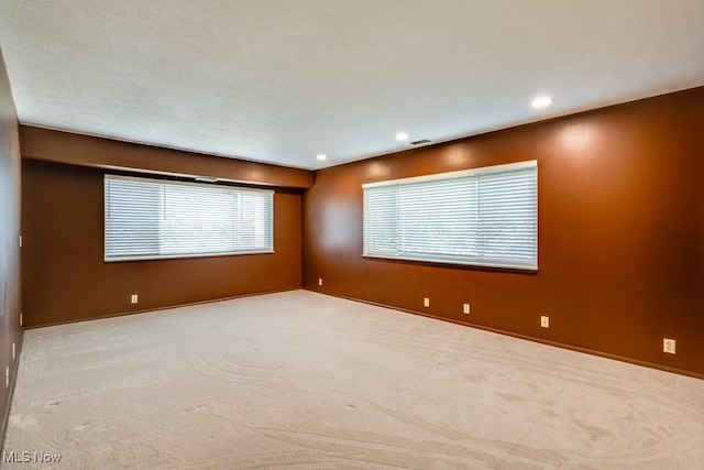 1012 Bunker Dr Unit 307, Akron, OH 44333 - carpeted spare room with recessed lighting and baseboards