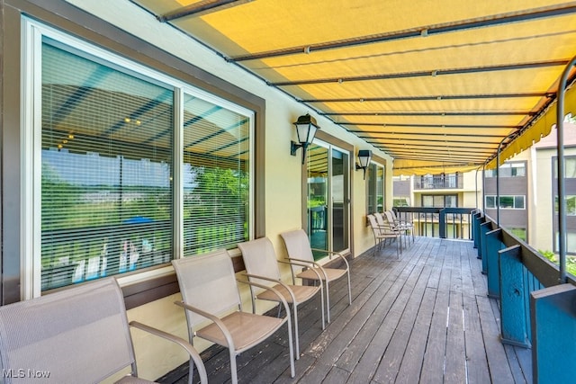 1012 Bunker Dr Unit 307, Akron, OH 44333 - view of deck