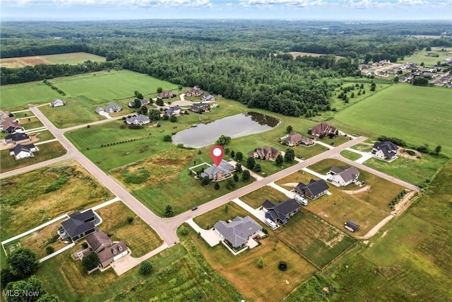 6388 Brianna Way NW, Warren, OH 44481 - aerial view of property's location featuring a heavily wooded area
