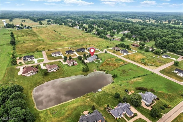 6388 Brianna Way NW, Warren, OH 44481 - aerial view of property's location with a nearby body of water