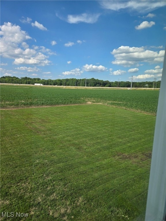 3986 Newton Falls Bailey Rd, Newton Falls, OH 44444 - view of grassy yard featuring a rural view and agricultural area