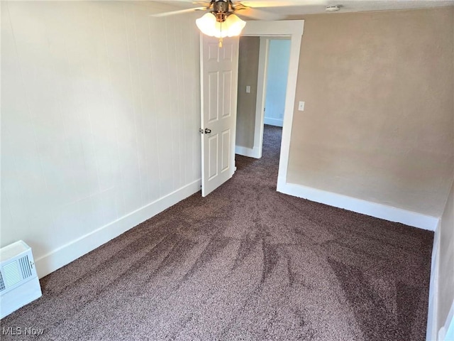 3986 Newton Falls Bailey Rd, Newton Falls, OH 44444 - carpeted empty room with a ceiling fan and baseboards
