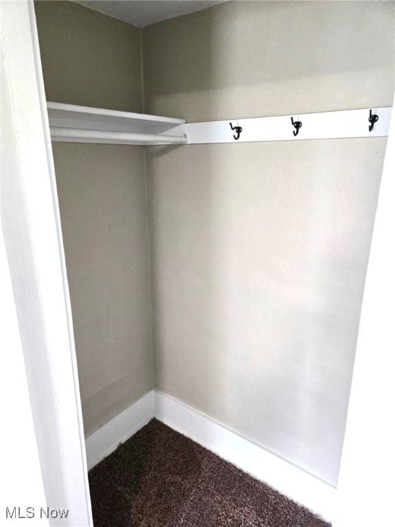 3986 Newton Falls Bailey Rd, Newton Falls, OH 44444 - mudroom with dark colored carpet and baseboards