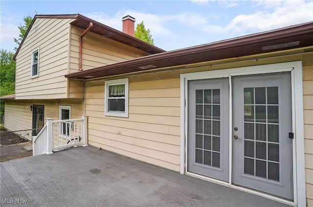 12230 Painesville Warren Rd, Concord, OH 44077 - view of wooden terrace