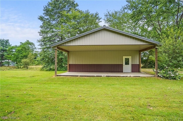 12230 Painesville Warren Rd, Concord, OH 44077 - view of property exterior featuring a yard