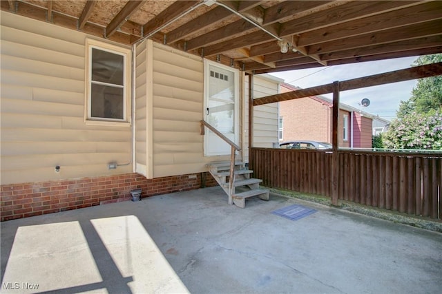 8102 Bertha Ave, Parma, OH 44129 - view of patio / terrace with entry steps