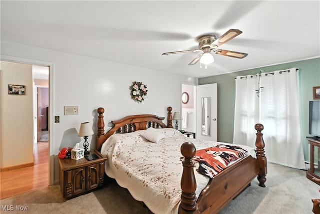 136 Elmridge Rd, Mansfield, OH 44907 - carpeted bedroom featuring ceiling fan