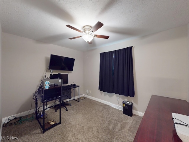 1345 E 359th St, Eastlake, OH 44095 - carpeted office space with a ceiling fan and baseboards
