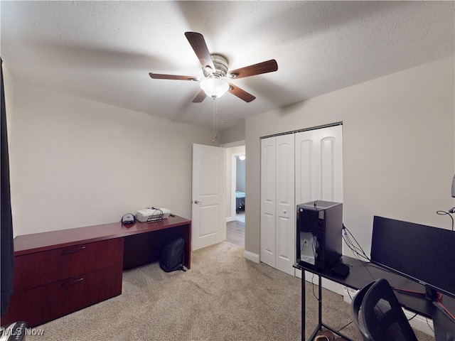 1345 E 359th St, Eastlake, OH 44095 - office space with a ceiling fan and light carpet