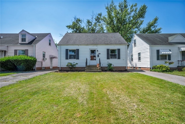 21100 Watson Rd, Maple Heights, OH 44137 - view of front of home with a front yard and entry steps