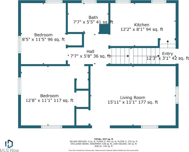 21100 Watson Rd, Maple Heights, OH 44137 - view of home floor plan