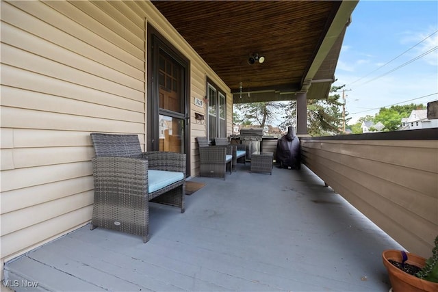 1029 S Main St, Grafton, OH 44044 - view of covered porch