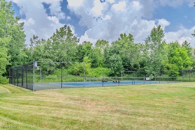 583 Mock Orange Cir, Chagrin Falls, OH 44023 - view of tennis court