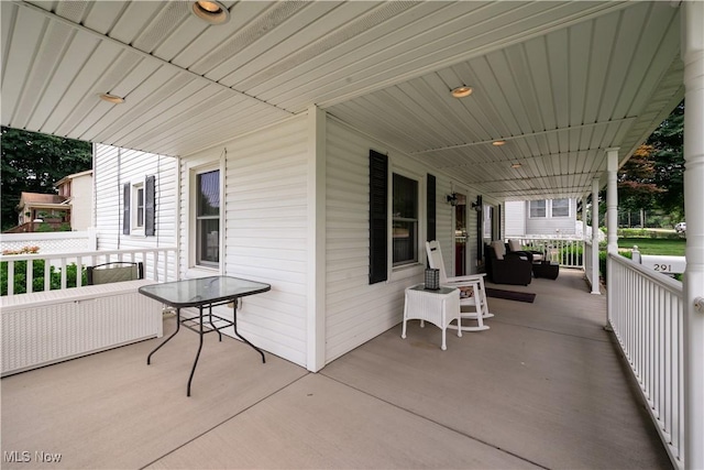 291 S Cleveland Ave, Mogadore, OH 44260 - view of porch