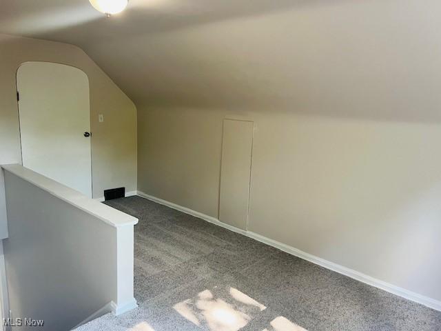 1700 Malasia Rd, Akron, OH 44305 - bonus room featuring carpet flooring and lofted ceiling