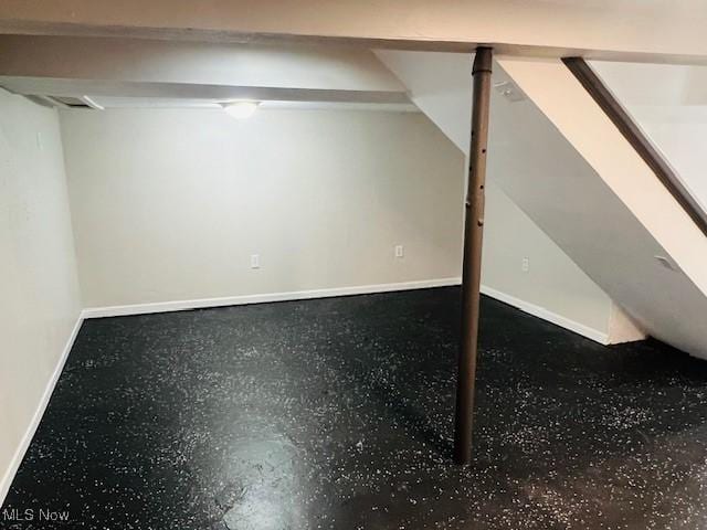 1700 Malasia Rd, Akron, OH 44305 - finished basement with baseboards
