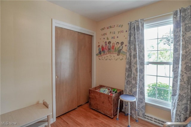 2077 Daniels Ave, Akron, OH 44312 - bedroom featuring wood finished floors and a closet