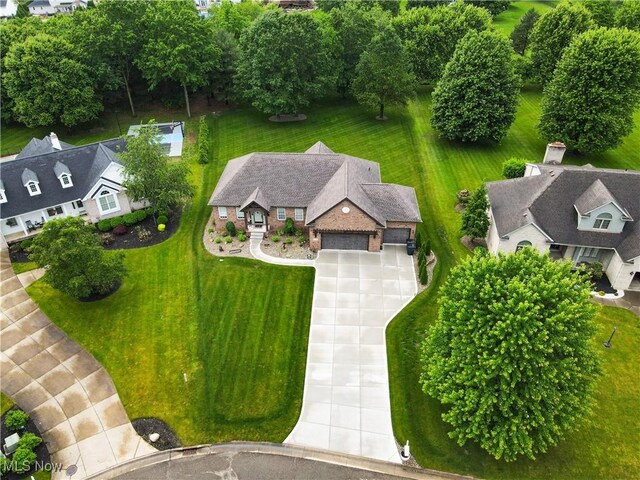 5461 Brook Run Ave NE, Louisville, OH 44641 - bird's eye view