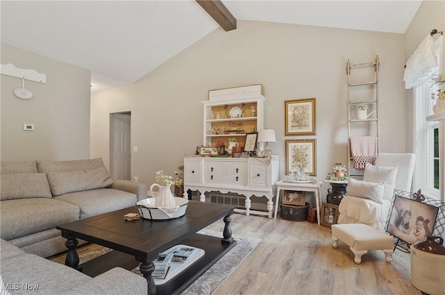 5461 Brook Run Ave NE, Louisville, OH 44641 - living area with wood finished floors