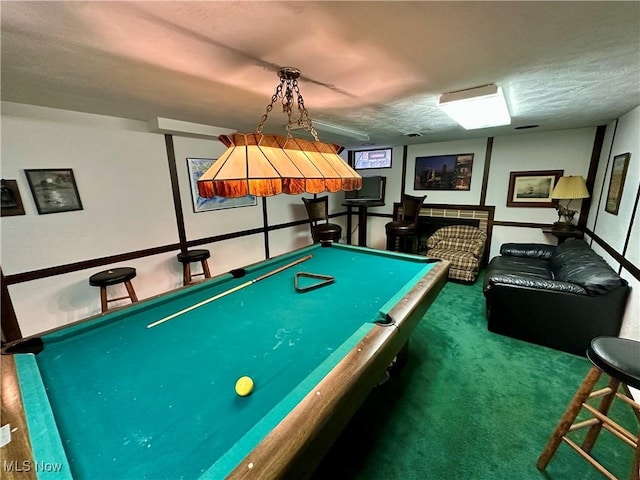 130 E 199th St, Euclid, OH 44119 - game room with carpet flooring and billiards table