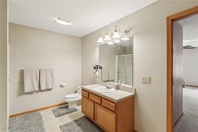 957 Devonwood Dr, Wadsworth, OH 44281 - full bathroom featuring vanity and a stall shower