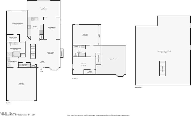 957 Devonwood Dr, Wadsworth, OH 44281 - view of room layout