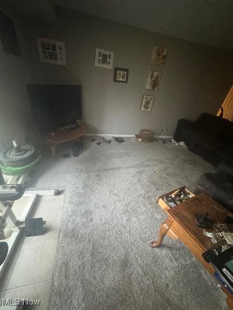 4383 Inner Circle Dr Unit B22, Brunswick, OH 44212 - unfurnished living room with carpet floors