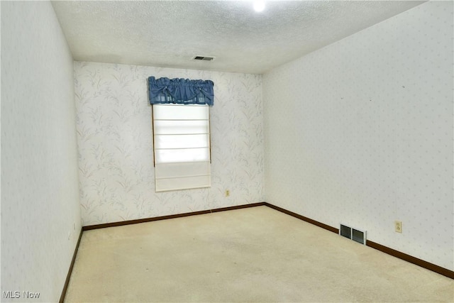 894 Pearson Cir Unit 3, Boardman, OH 44512 - empty room with carpet flooring and a textured ceiling