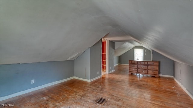 60 S Liberty St, New Concord, OH 43762 - bonus room with vaulted ceiling and wood finished floors