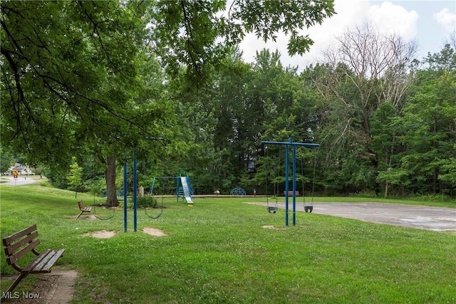 7080 Arcadia Dr, Parma, OH 44129 - view of community featuring a playground and a yard
