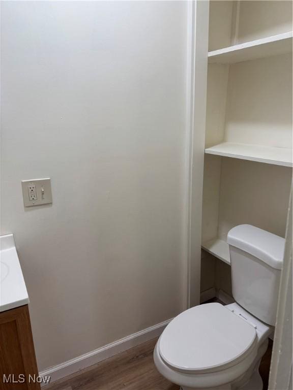 600 Marcus St, East Liverpool, OH 43920 - bathroom featuring vanity and wood finished floors