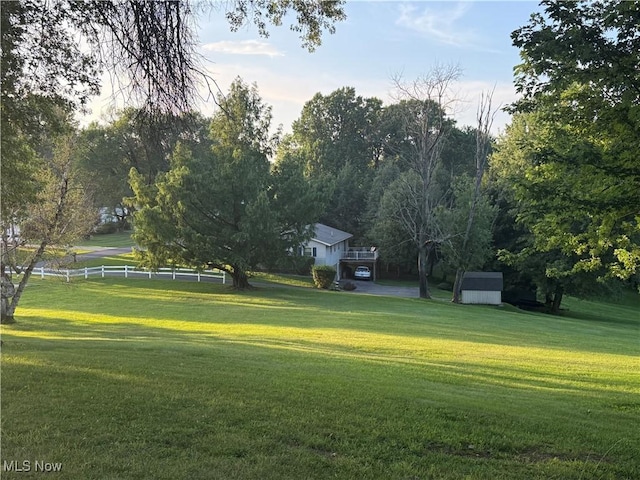 62239 Hillcrest Rd, Barnesville, OH 43713 - view of home's community with a storage shed