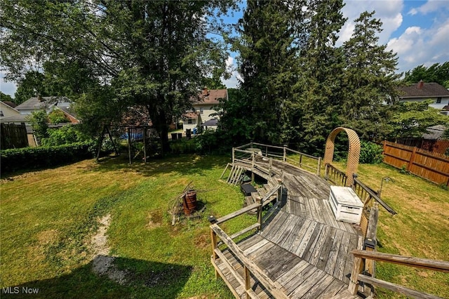 1266 Pitkin Ave, Akron, OH 44310 - view of yard
