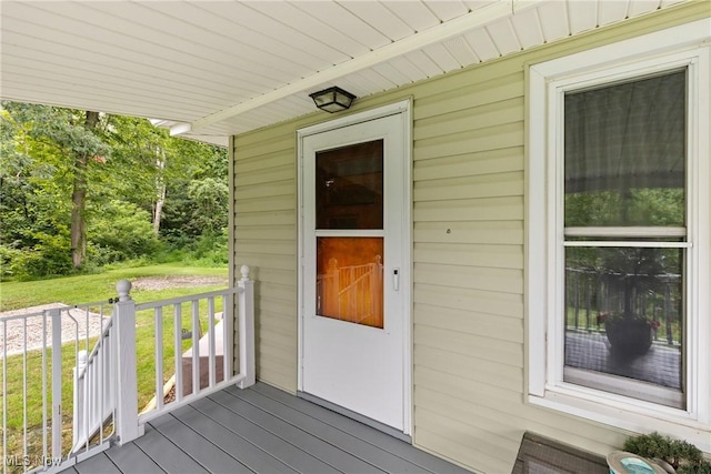 71050 Barries Dr, Martins Ferry, OH 43935 - wooden deck featuring a yard
