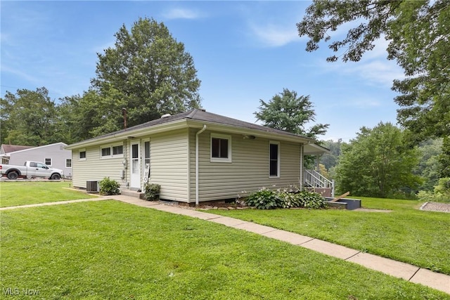 71050 Barries Dr, Martins Ferry, OH 43935 - ranch-style home featuring a front yard