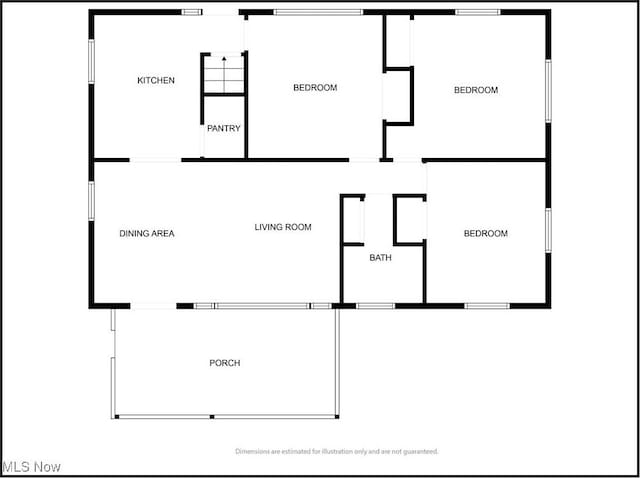 71050 Barries Dr, Martins Ferry, OH 43935 - view of floor plan / room layout