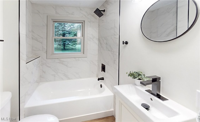 3187 Grenfall Rd, Norton, OH 44203 - full bath with shower / washtub combination and vanity