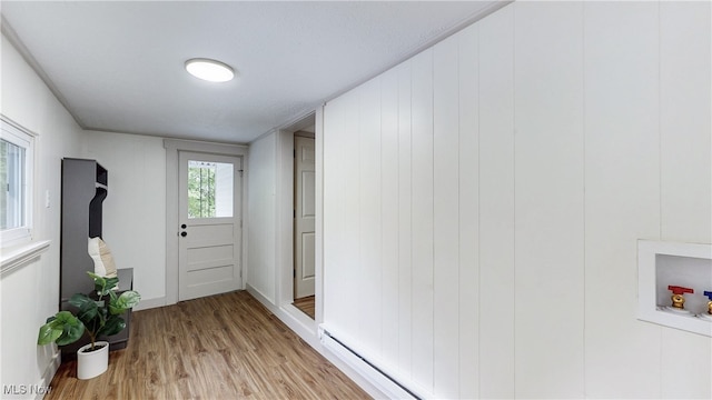 3187 Grenfall Rd, Norton, OH 44203 - doorway with light wood-style floors
